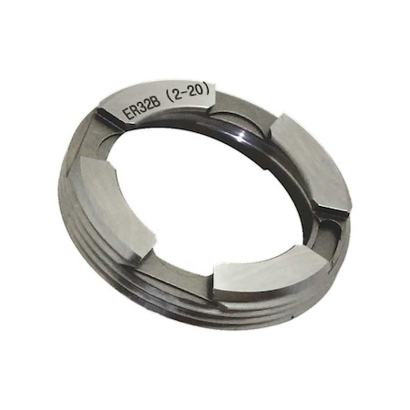 Gs Tooling Collet Chuck Nut For ER32 Shorty Collet Chucks 337411